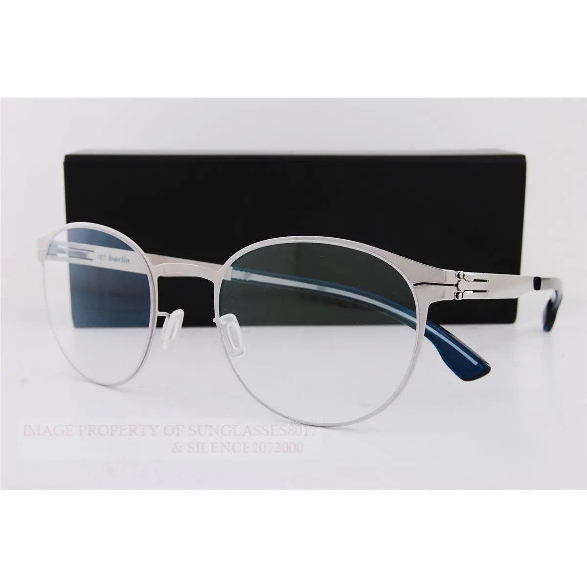 ic Berlin Eyeglass Frames IC5333 Wanda 020 Chrome Made in Germany by ic! berlin
