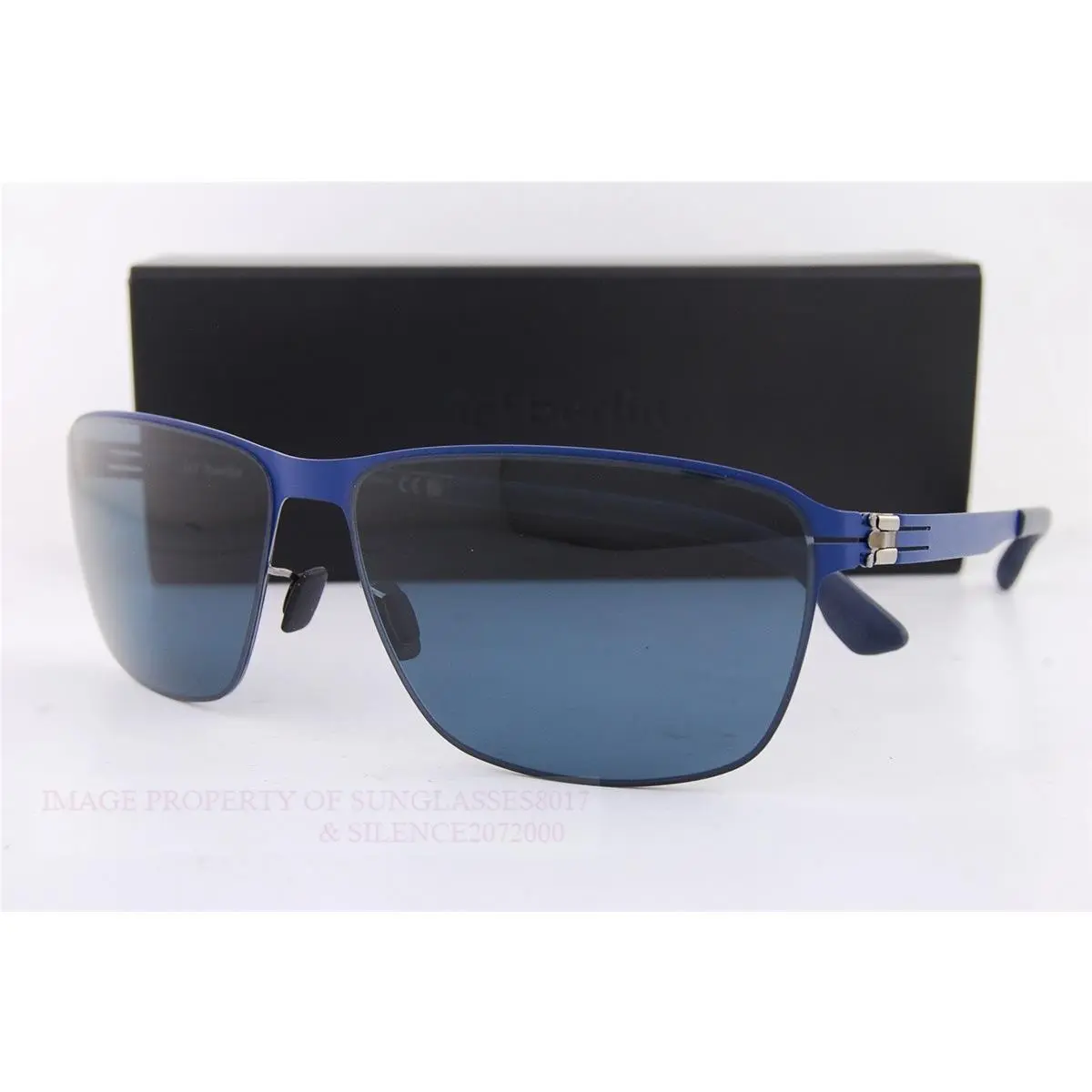Ic Berlin Sunglasses IC0213 Oli The 2ND 92A Blue Made in Germany by ic! berlin