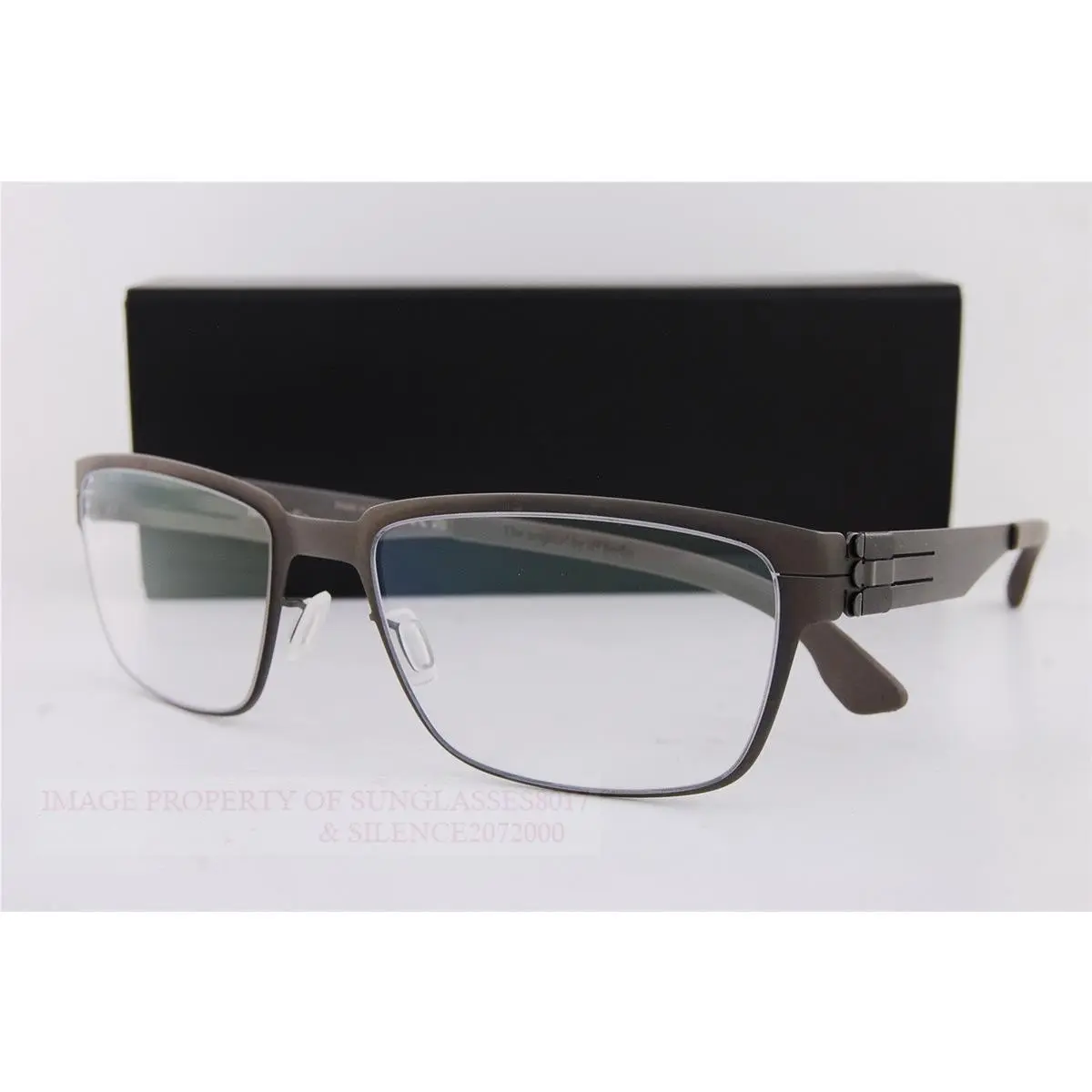 ic Berlin Eyeglass Frames IC5332 Leif 002 Graphite Made in Germany by ic! berlin