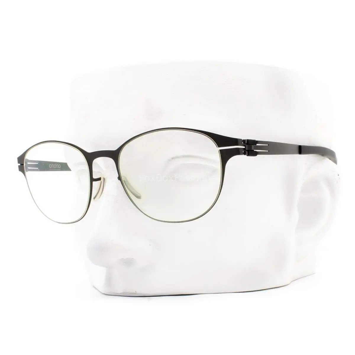 Ic Berlin Onono T01-16-4 Eyeglasses Glasses Matte Black 48mm Small with Case by ic! berlin