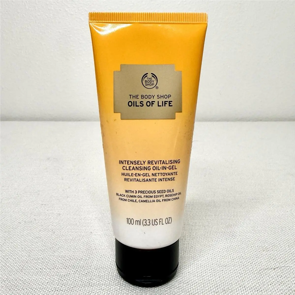 The Body Shop Oils of Life Intensely Revitalising Cleansing Oil-in-gel 3.3 oz