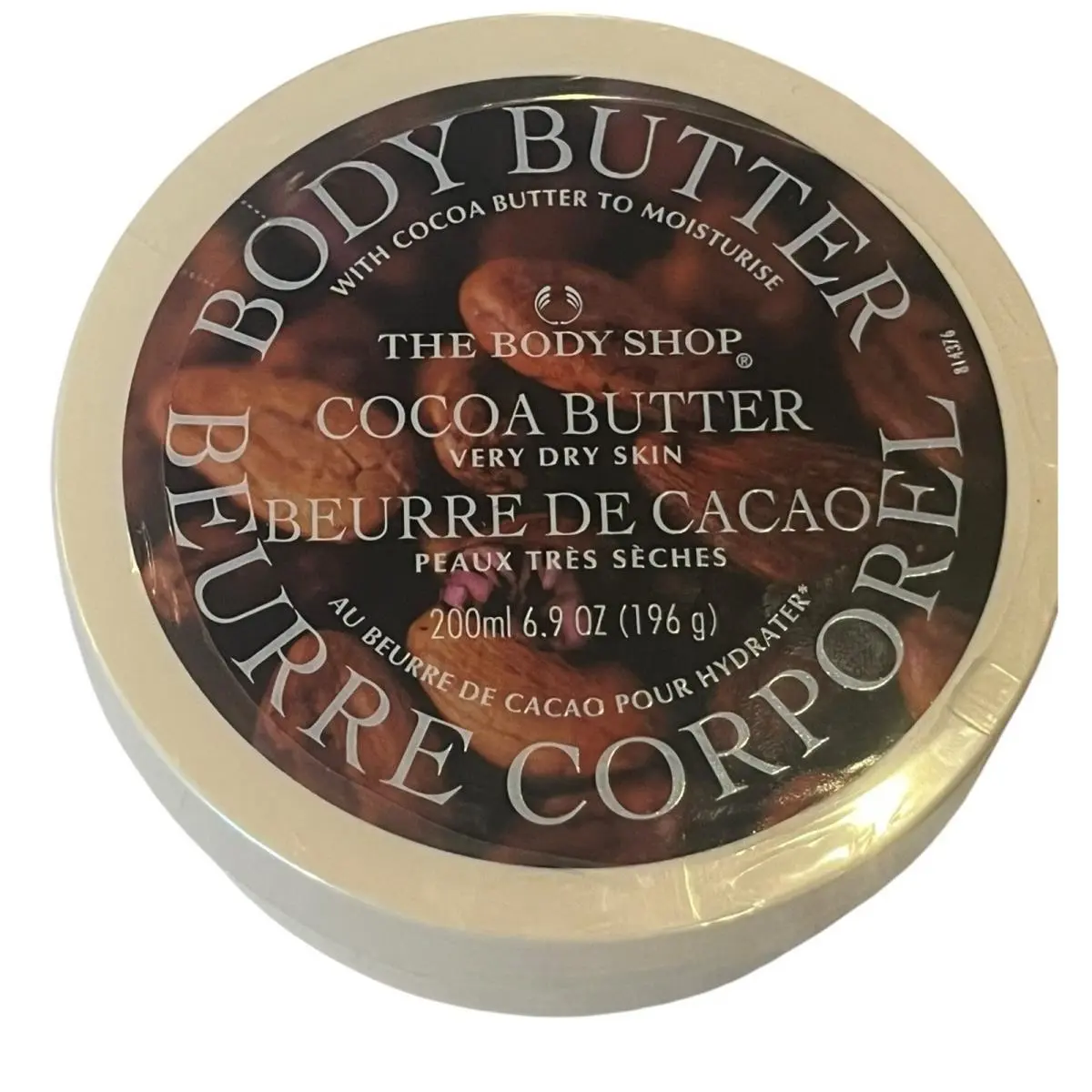 The Body Shop Cocoa Butter Body Butter 6.9 Oz Very Rare Very Dry Sk