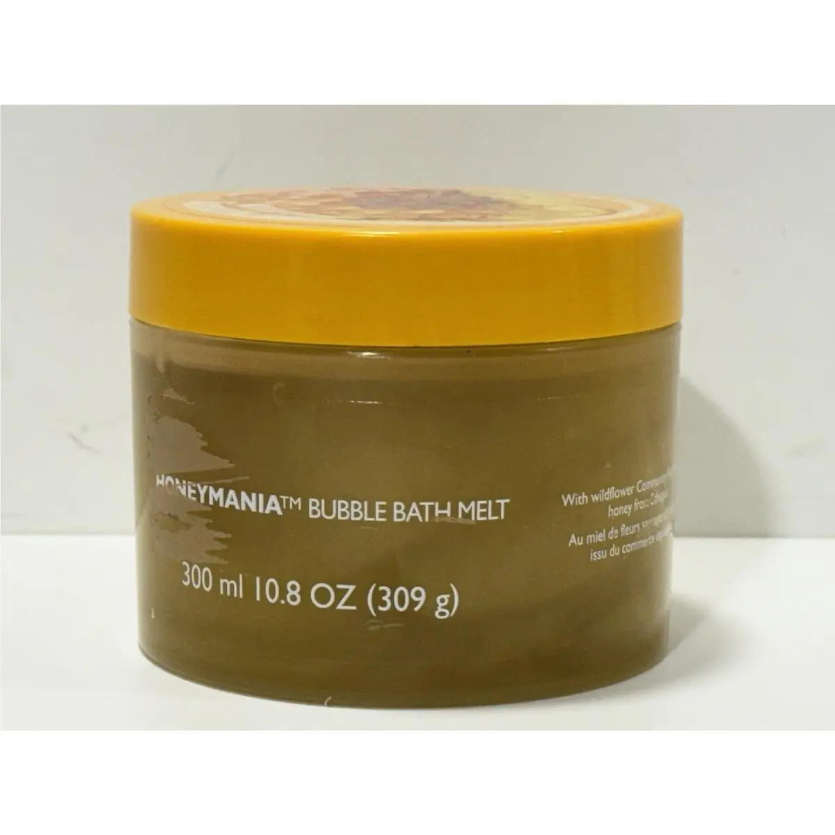 The Body Shop Rare Retired Honeymania Bubble Bath Melt 300ml / 10.8 oz by THE BODY SHOP