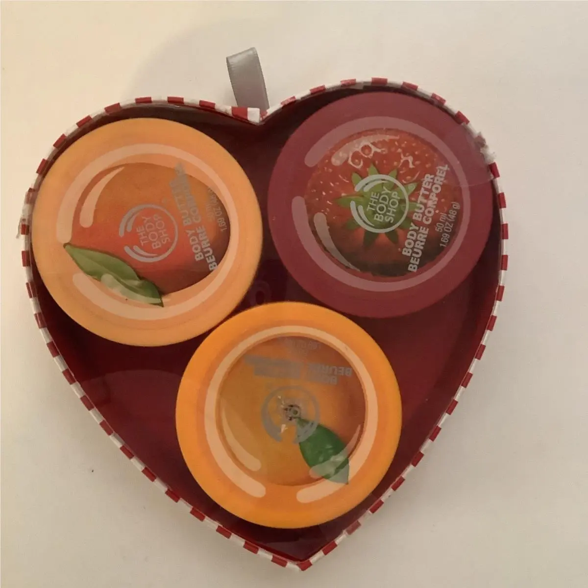 The Body Shop Body Butter 150 ml 3 Pack Satsuma Strawberry Mango. Vintage