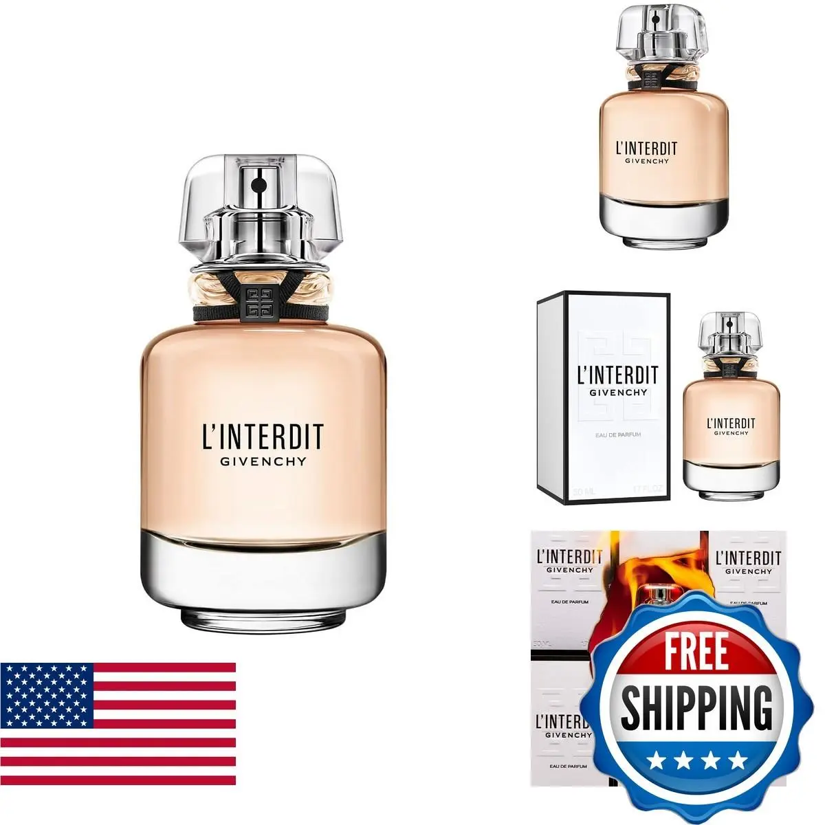 L`interdit Women Eau de Parfum Spray 1.7 Fl Oz by Givenchy