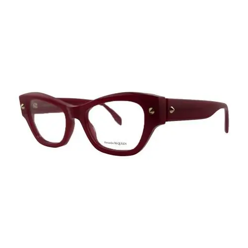 Alexander Mcqueen AM0429O Red Cat Eye Women`s Eyeglasses 52mm 19mm 140mm by Alexander McQueen