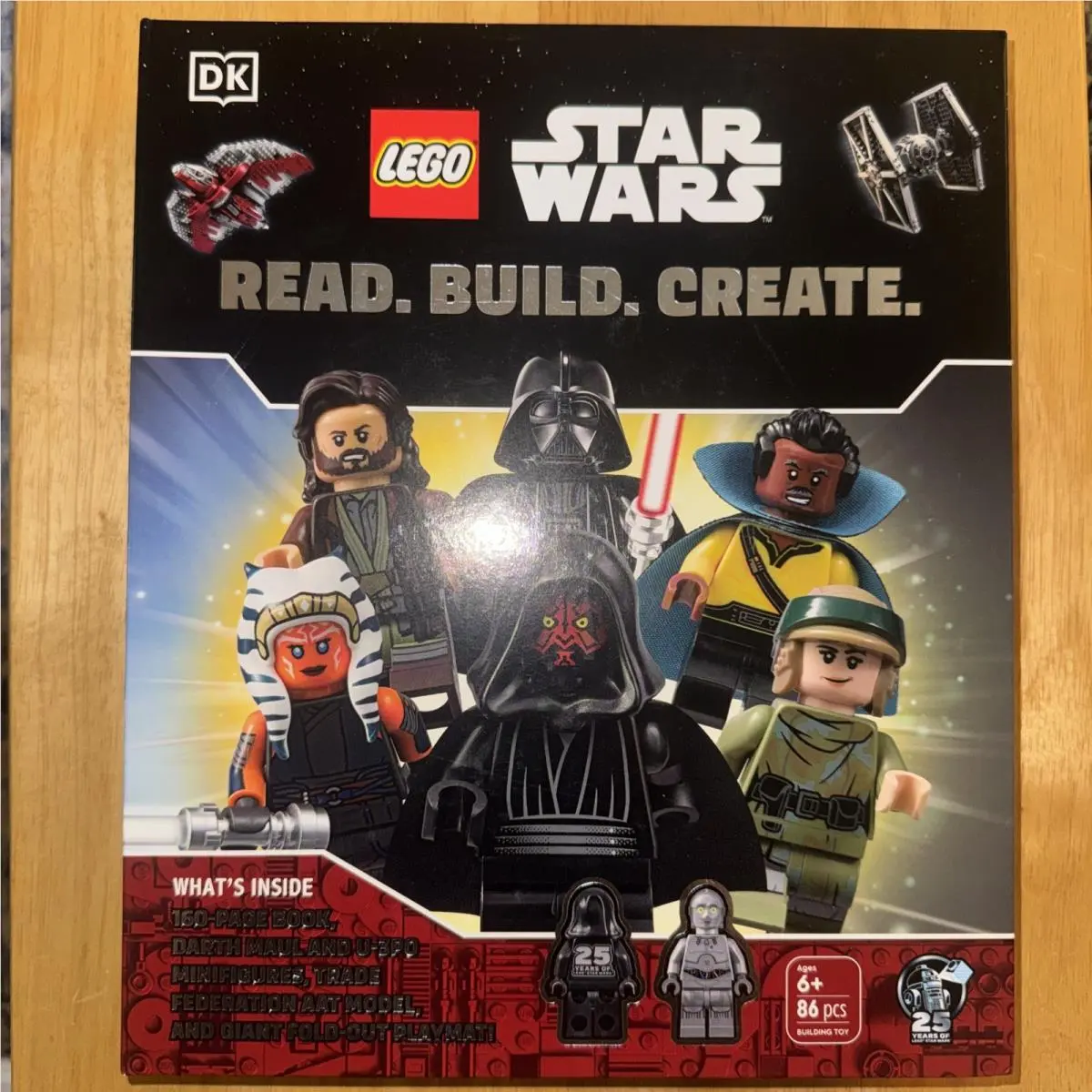 Lego Star Wars Read Build Create 25th Anniversary Darth Maul U-3PO