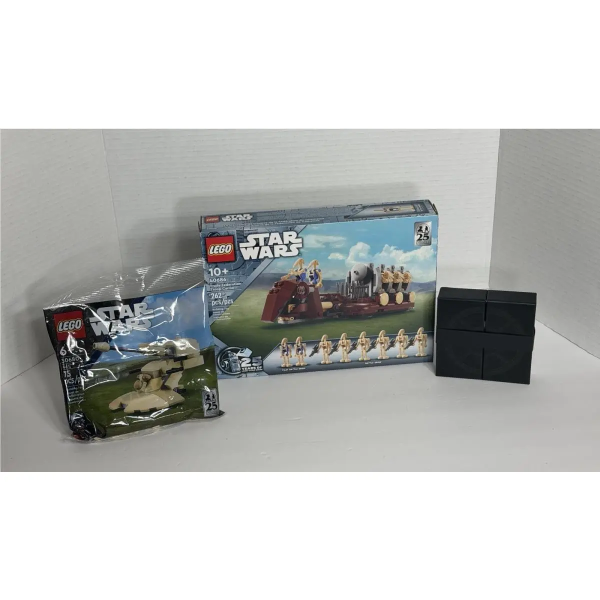 Lego Star Wars Trade Federation Troop Carrier 40686 Yavin Coin Aat Polybag