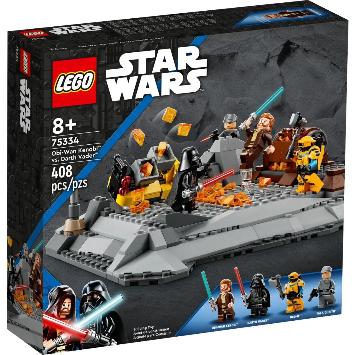 Lego Star Wars Obi-wan Kenobi™ Vs. Darth Vader™ Set 75334