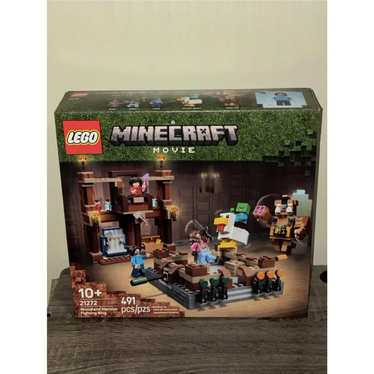 Lego Minecraft Movie Woodland Mansion Fighting Ring 21272 491 Pc