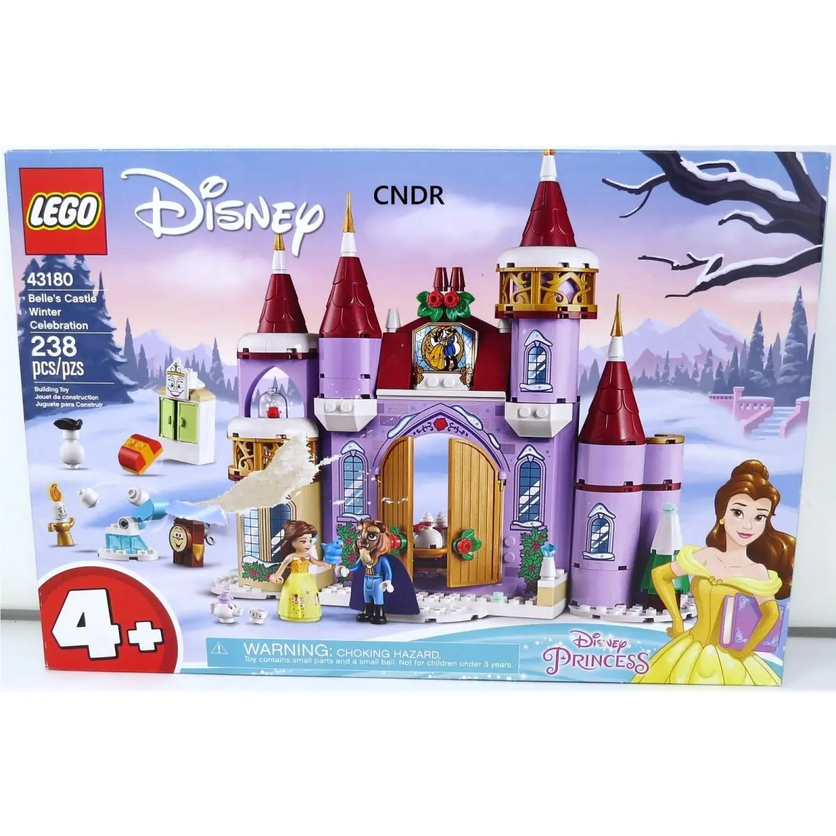 Lego Disney Princess Set 43180 Belle`s Castle Winter Celebration w/ Beast