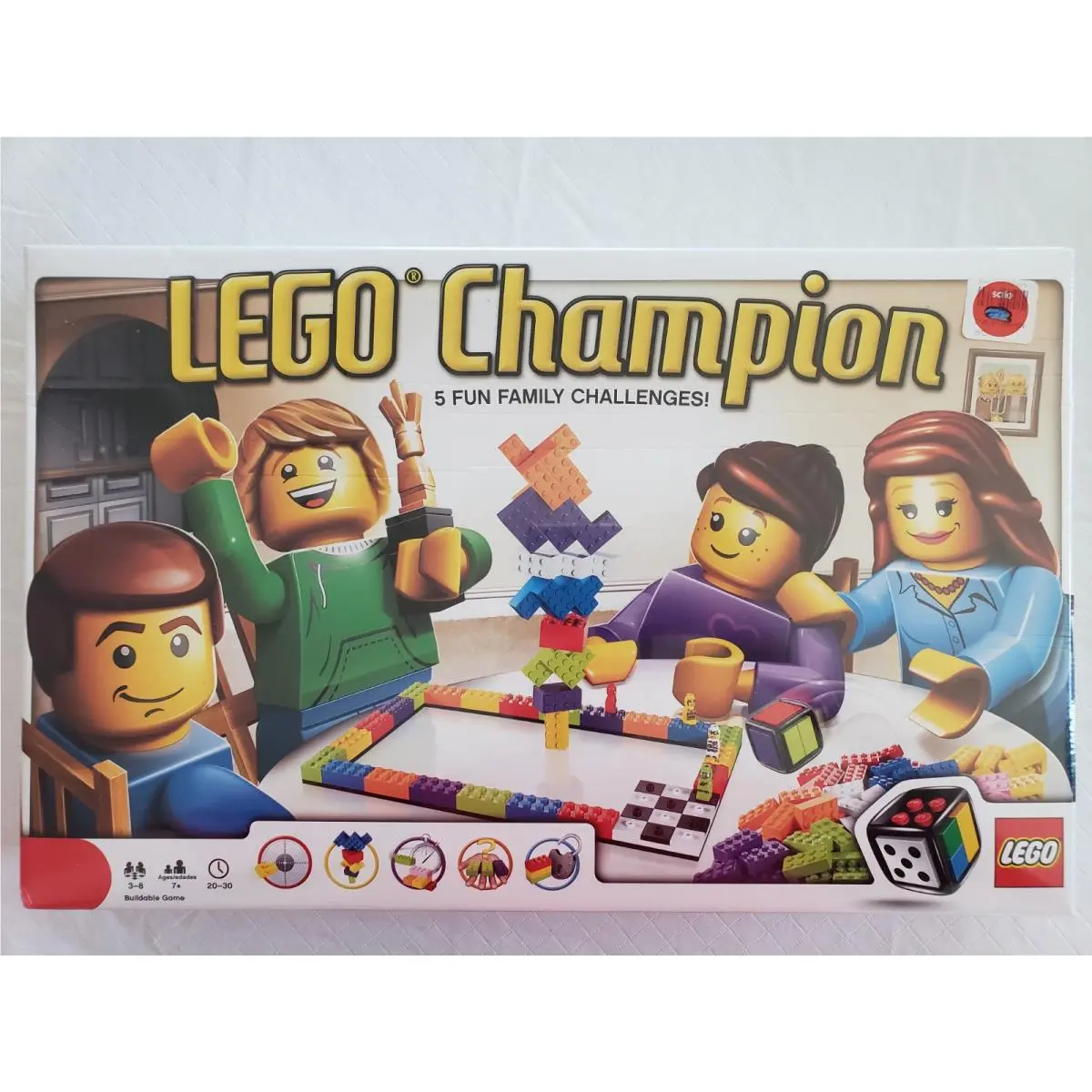 Lego Games: Lego Champion 3861 See Box Condition In Plastic Retired