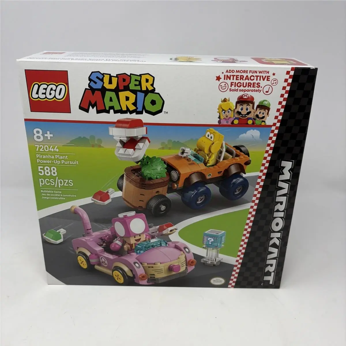 Lego Super Mario Kart: Piranha Plant Power-up Pursuit 72044