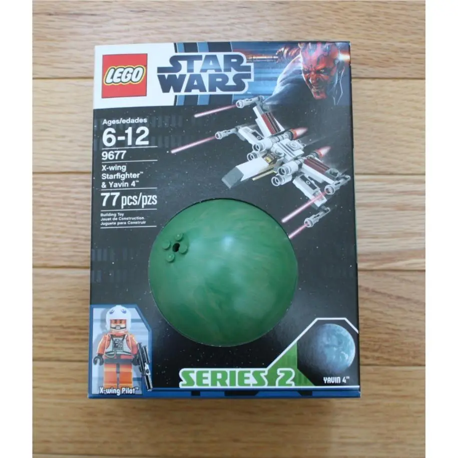 Lego Star Wars 9677 X-wing Starfighter Yavin 4 in Package