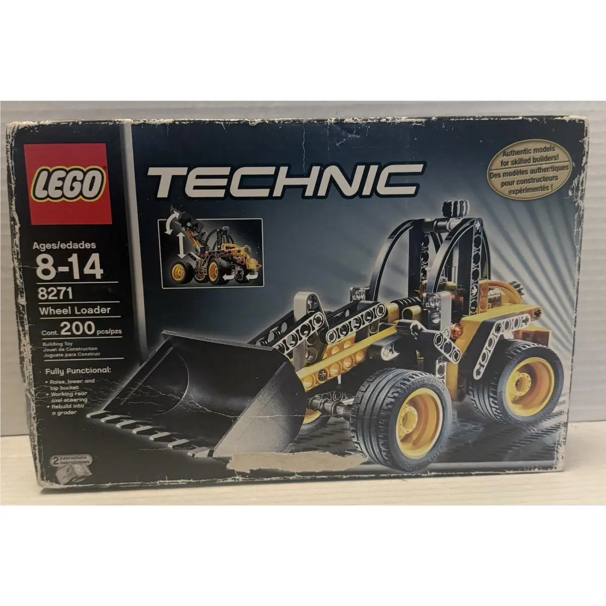 Lego Technic: Wheel Loader 8271 Retired Set