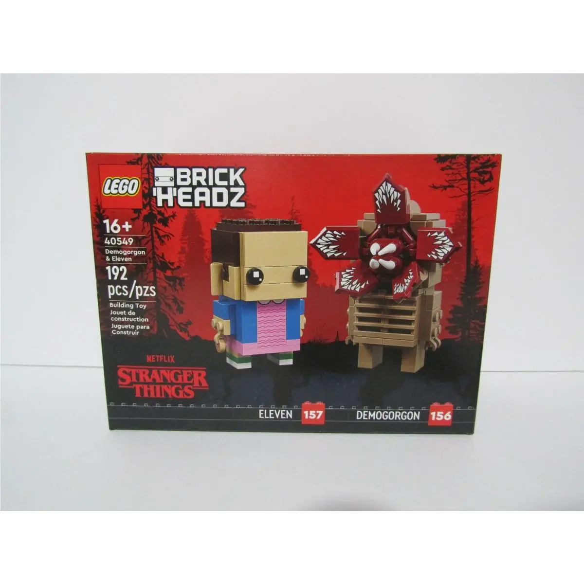 Lego Brickheadz 40549 Stranger Things Eleven Demogorgon