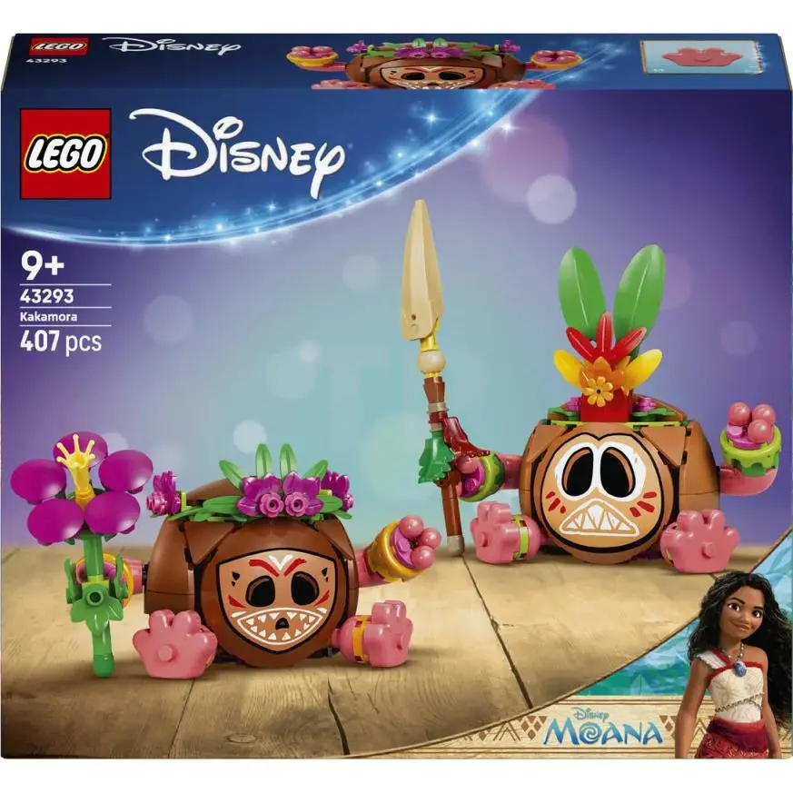 Lego Disney Moana Kakamora 43293 Building Toy Set Gift 407 Pieces