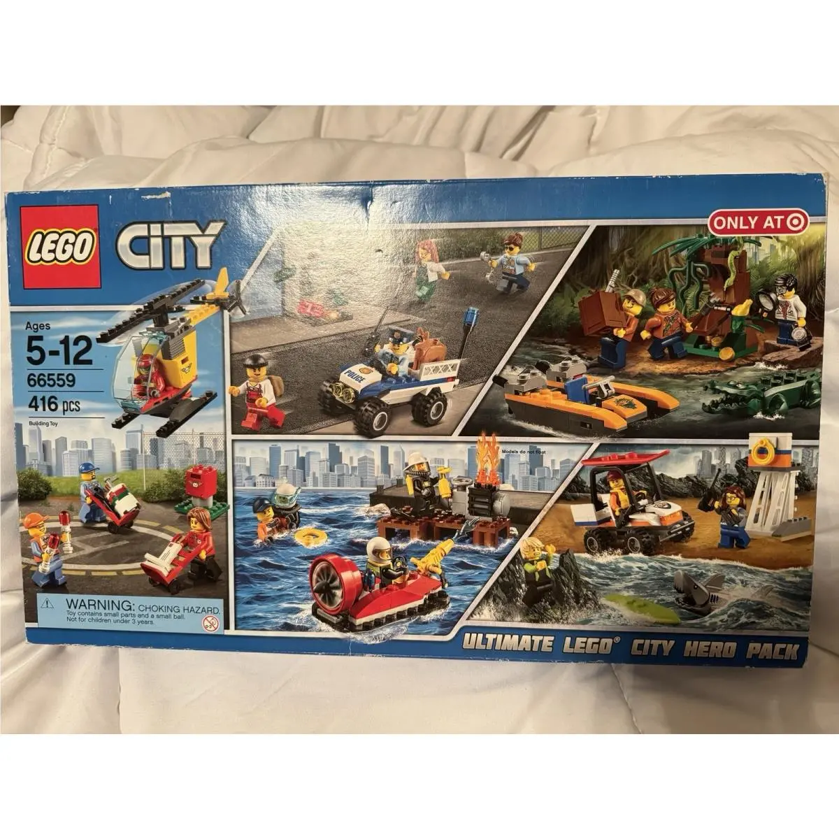 Lego City: Ultimate Lego City Hero Pack 5-in-1 Vehicles 66559 Retired