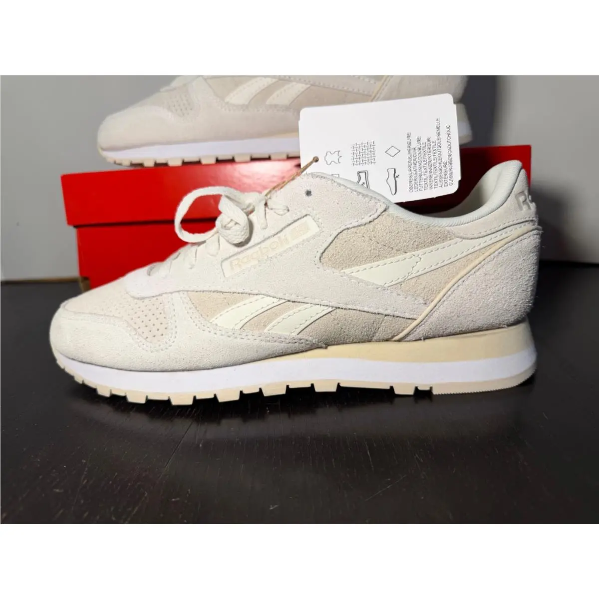 Reebok shoes - Reebok Classic Leather - Classic Leather - Cream, White, Beige 5