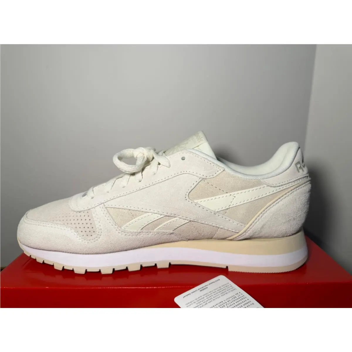 Reebok shoes - Reebok Classic Leather - Classic Leather - Cream, White, Beige 6