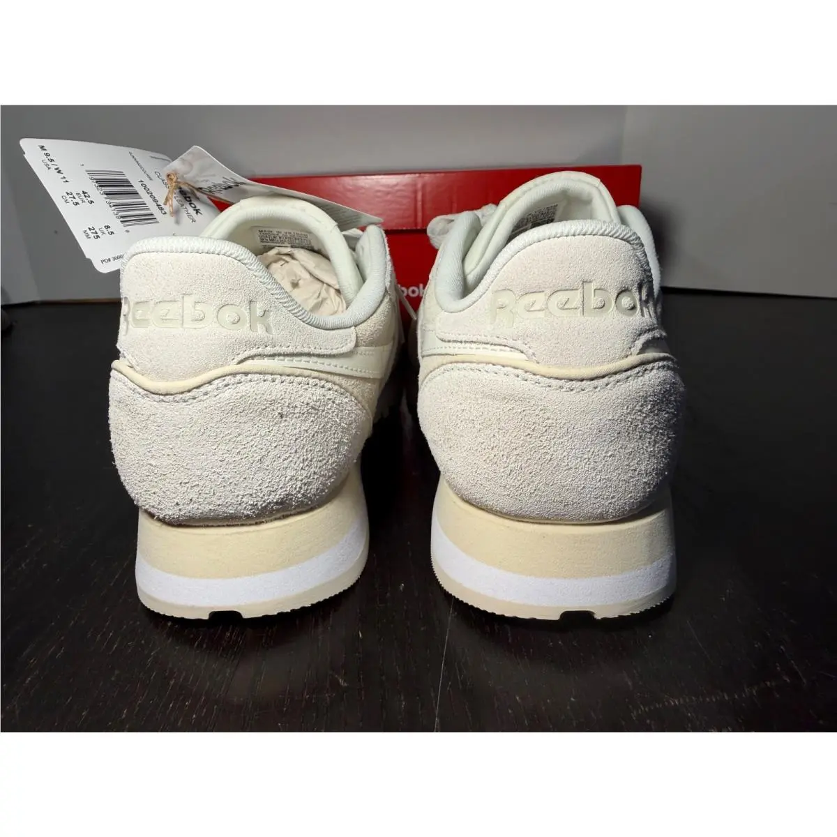 Reebok shoes - Reebok Classic Leather - Classic Leather - Cream, White, Beige 7