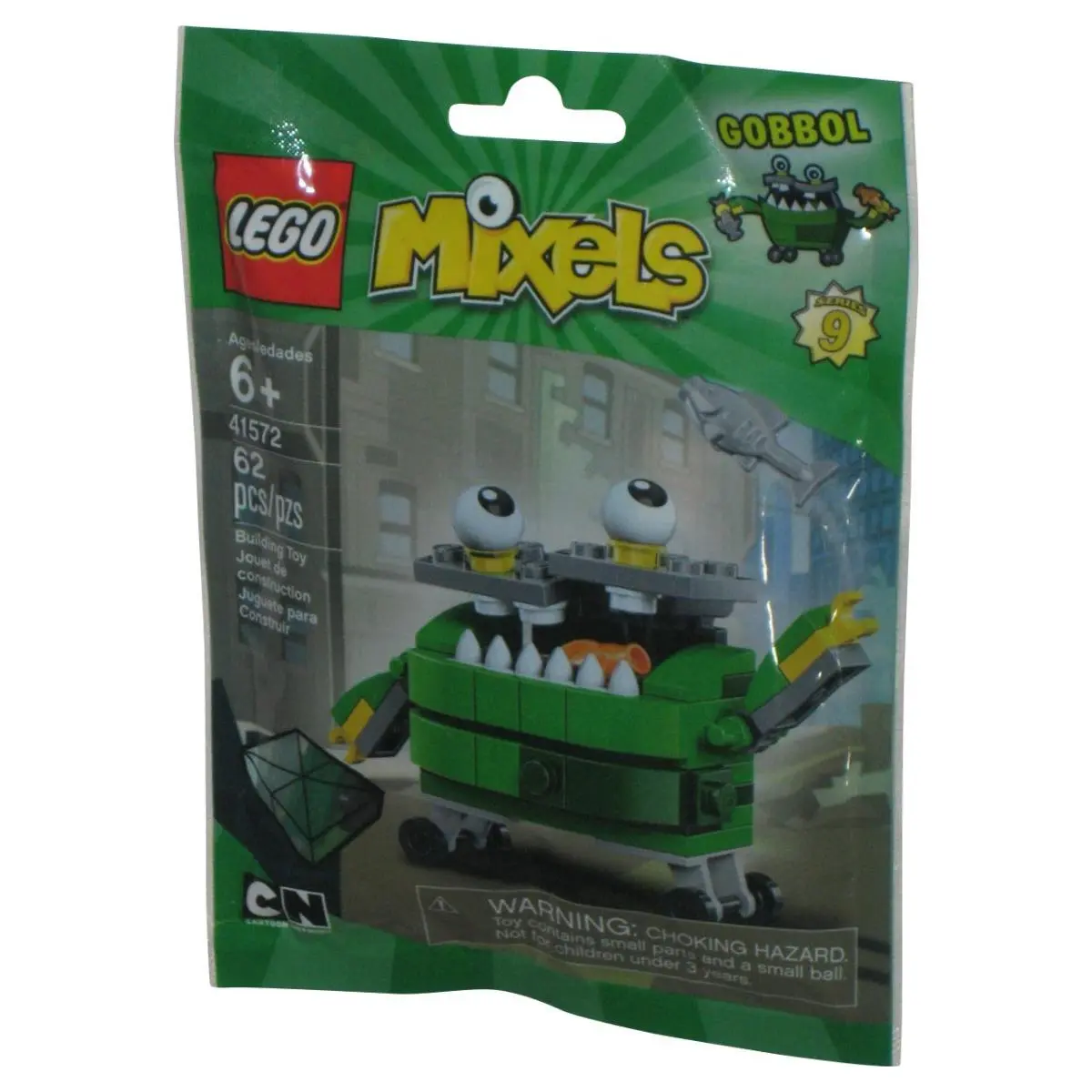 Lego Mixels Gobbol Green Building Toy Figure Set 41572