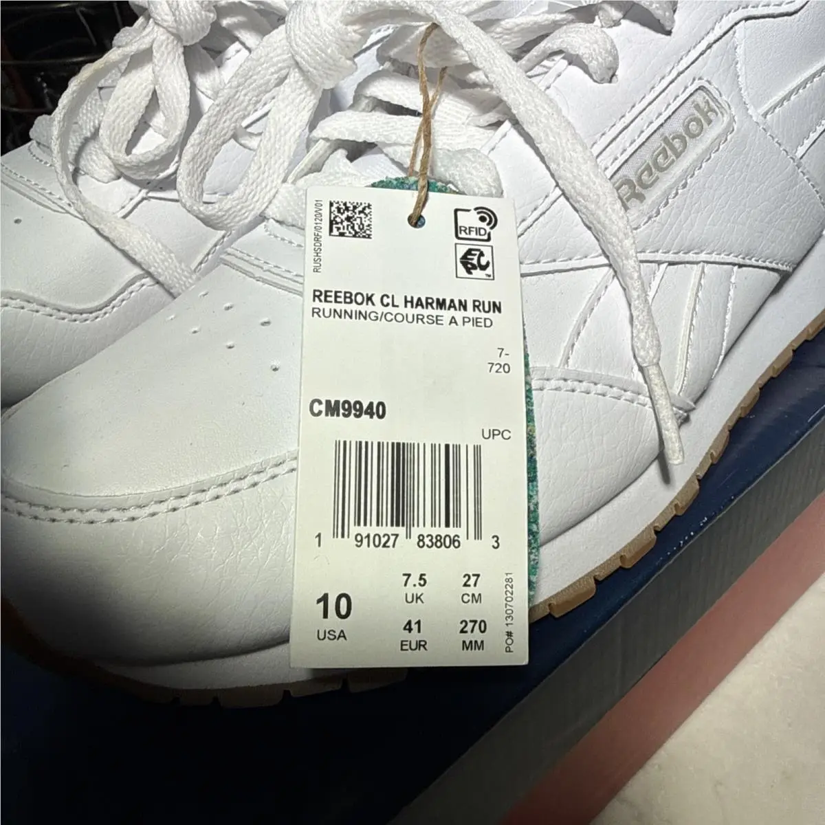 Reebok shoes - Reebok Harman - Harman - GZ5452 - Ftwr White/Ftwr White/Vector Navy 1