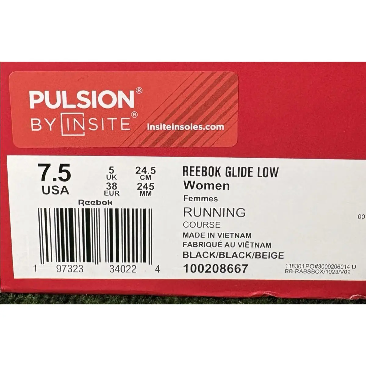Reebok shoes - Reebok Glide - Glide - 100208667 - Black 12