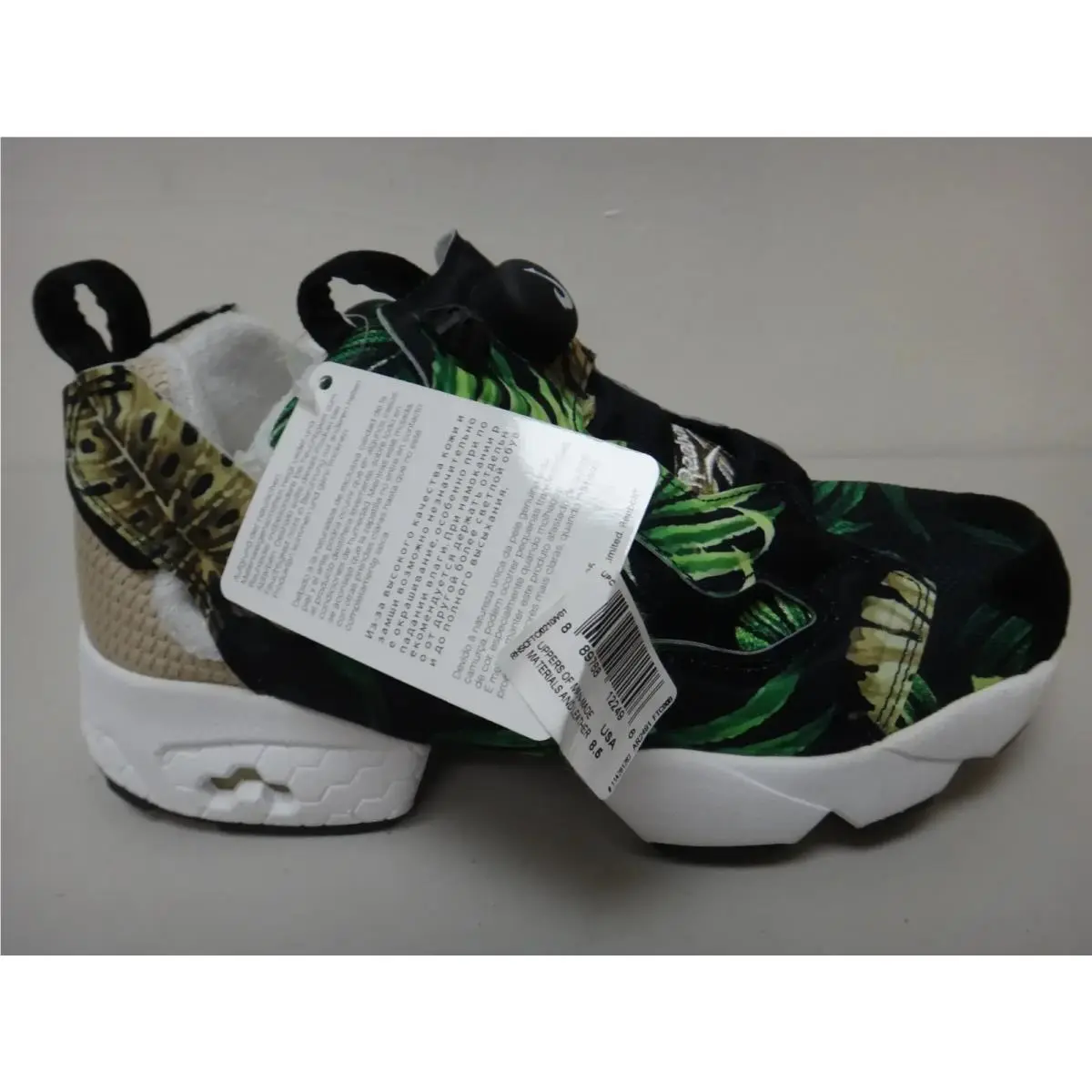 Reebok shoes - Instapump Fury - Instapump Fury - AR2491 - JungleGurl Black White 2