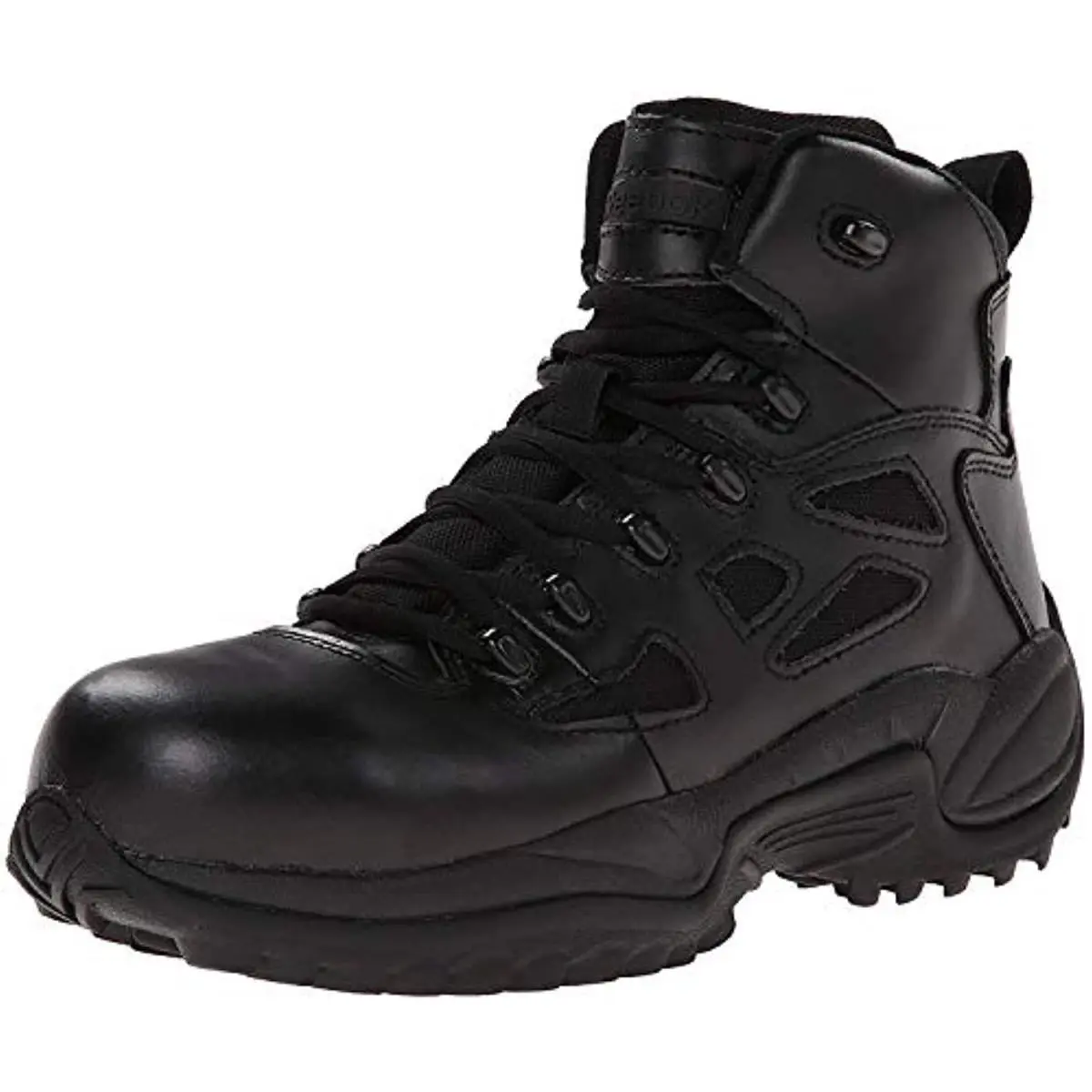 Reebok Duty Men`s Rapid Response Tactical Comp Toe Boot Black - 10.5 Wide