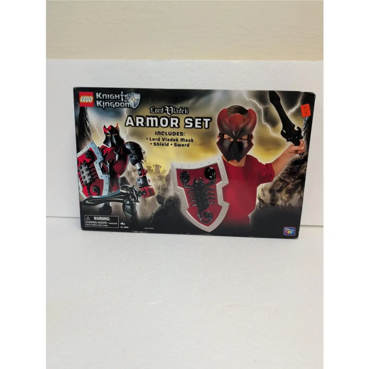 Lego Knights Kingdom: Lord Vladek Armor Set with Mask Sword Shield 2005