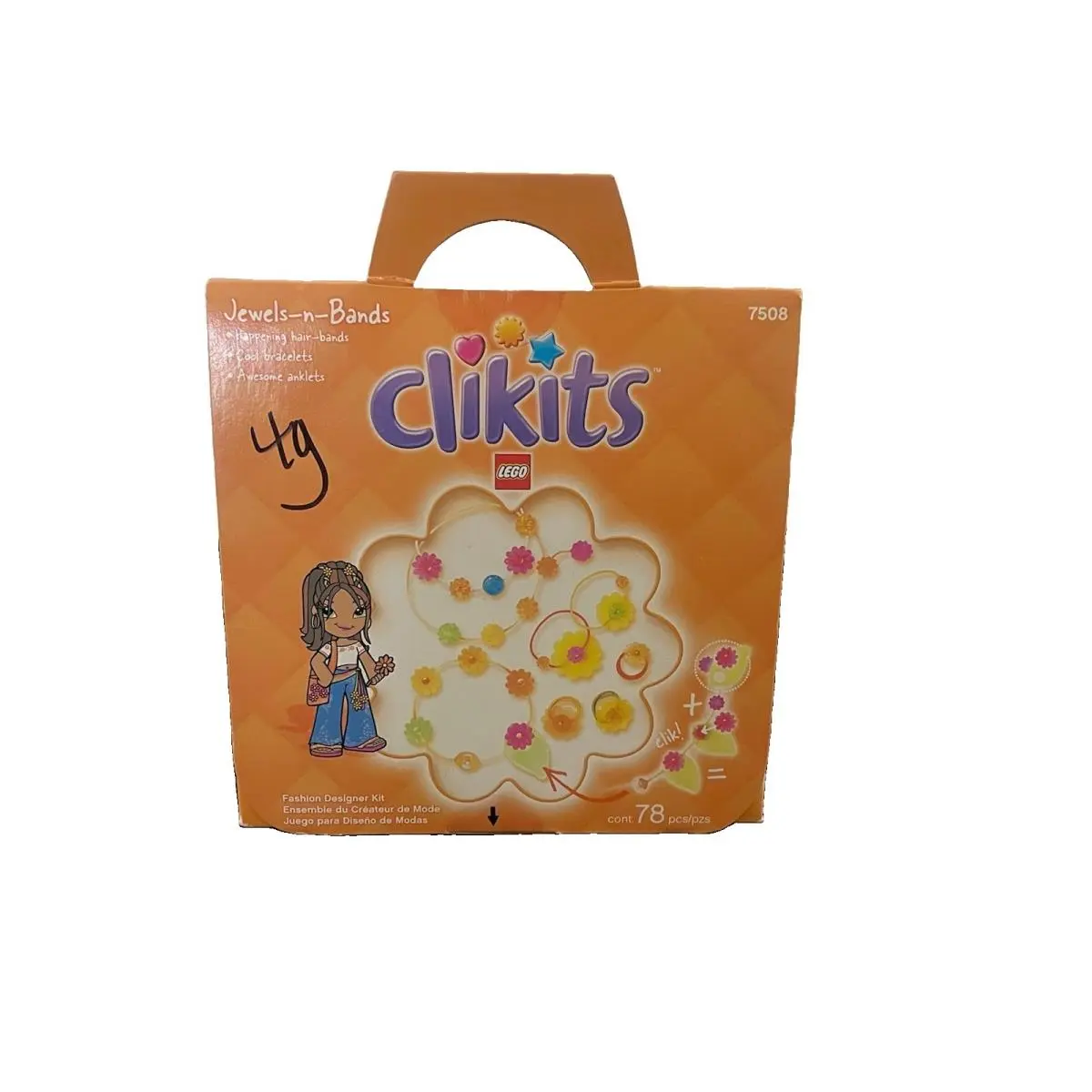 Lego Clikits Jewels-n-bands Fashion Designer Kit 7508