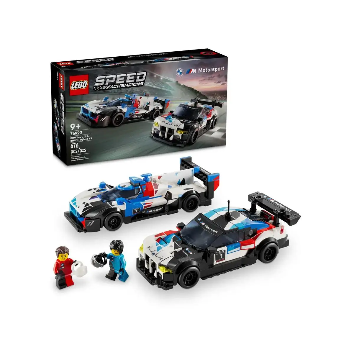 Lego Speed Champions 76922 Bmw M4 GT3 Bmw M Hybrid V8 Race Cars