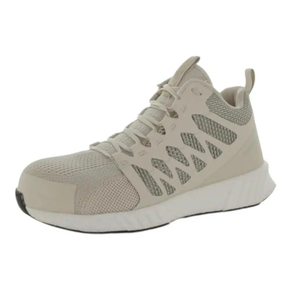 Reebok Womens Work Show Composite Toe Fusion Flexweave Work Size 10.5 Cream