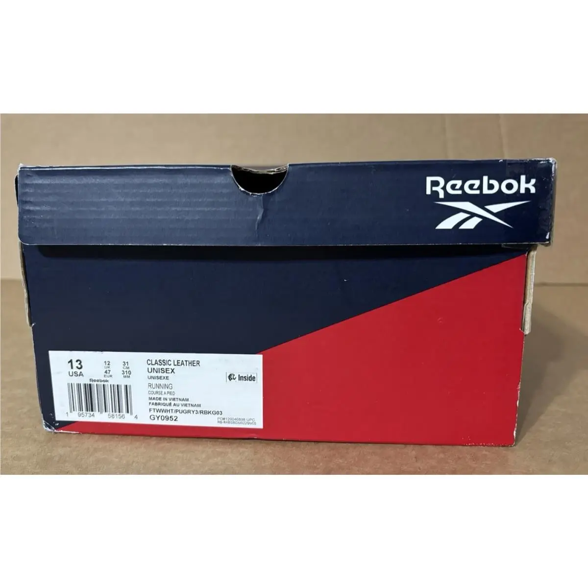 Reebok shoes - Reebok Classic - Classic - GY0592 - White (UPC: 195734581564) 12