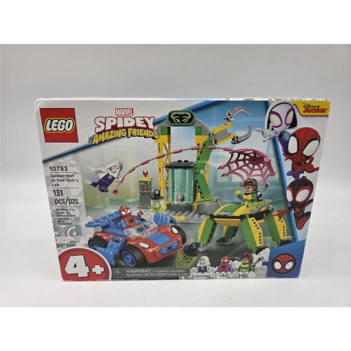 Lego Spidey His Amazing Friends Spider-man At Doc Ock`s Lab 10783