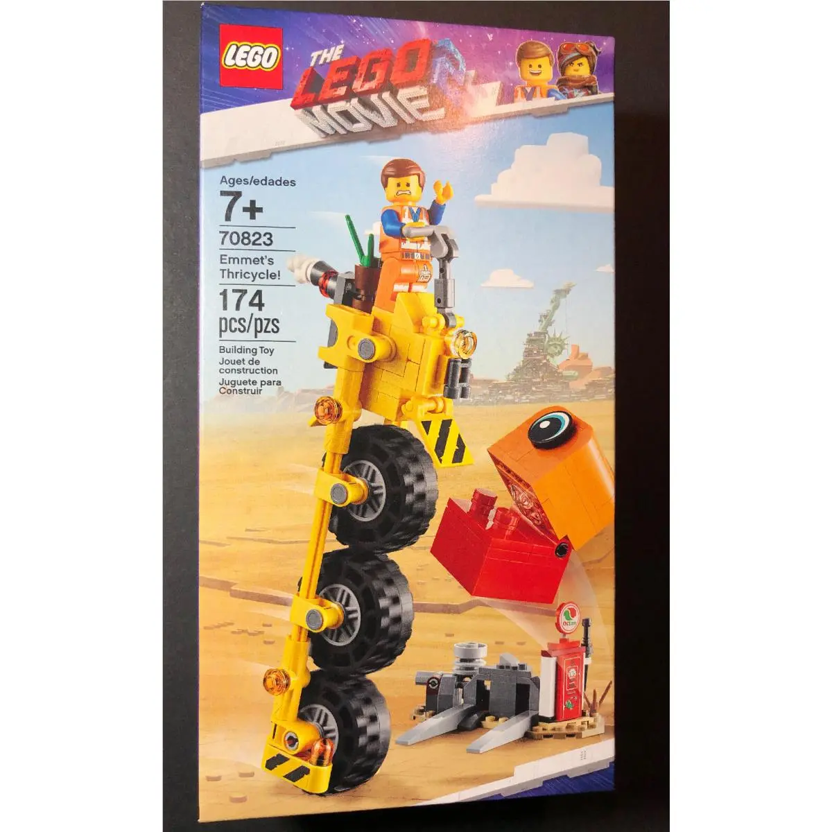 Lego The Lego Movie 2 Set 70823 Emmet`s Thricycle