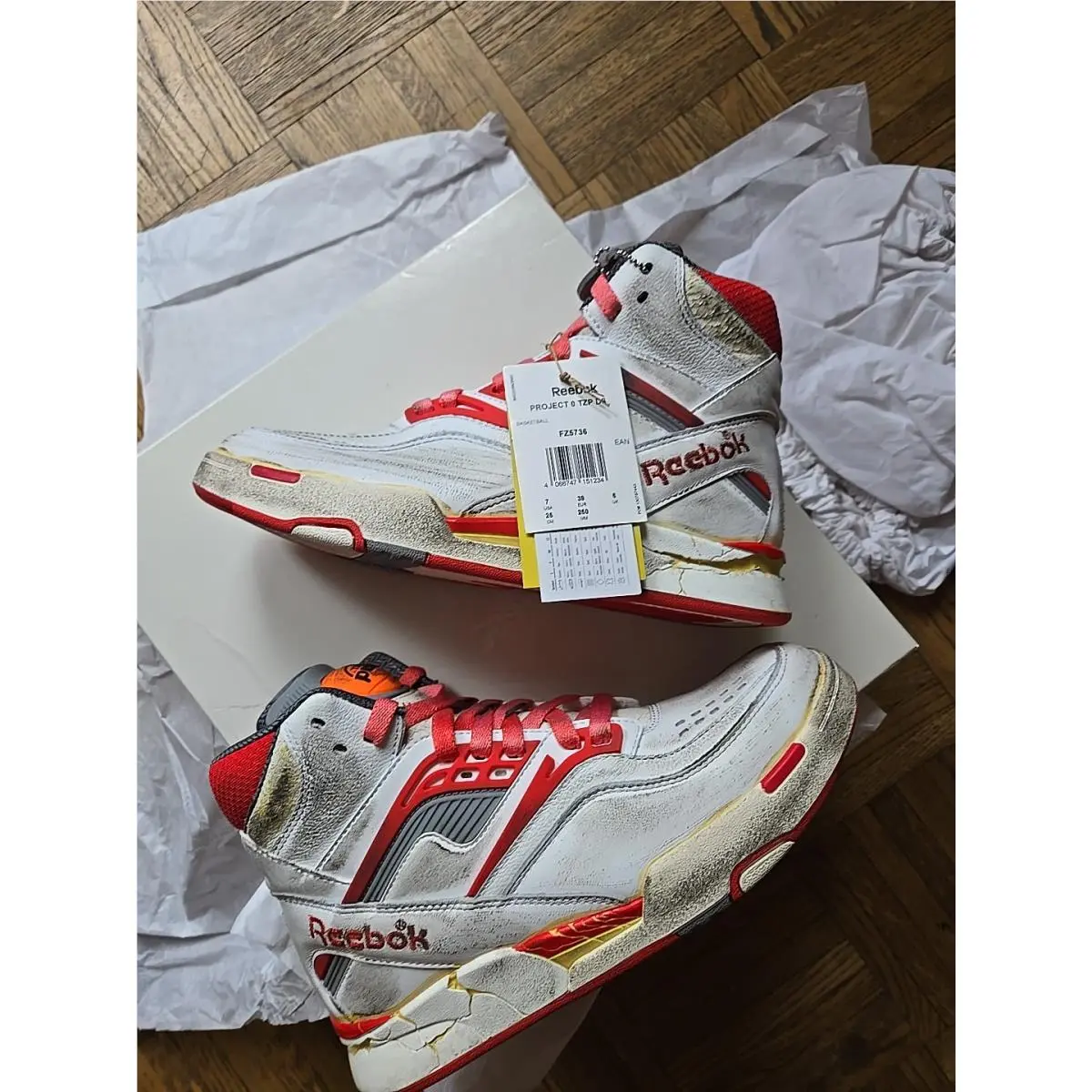 Reebok shoes - Reebok Pump TZ - Pump - FZ5736 - Red 0