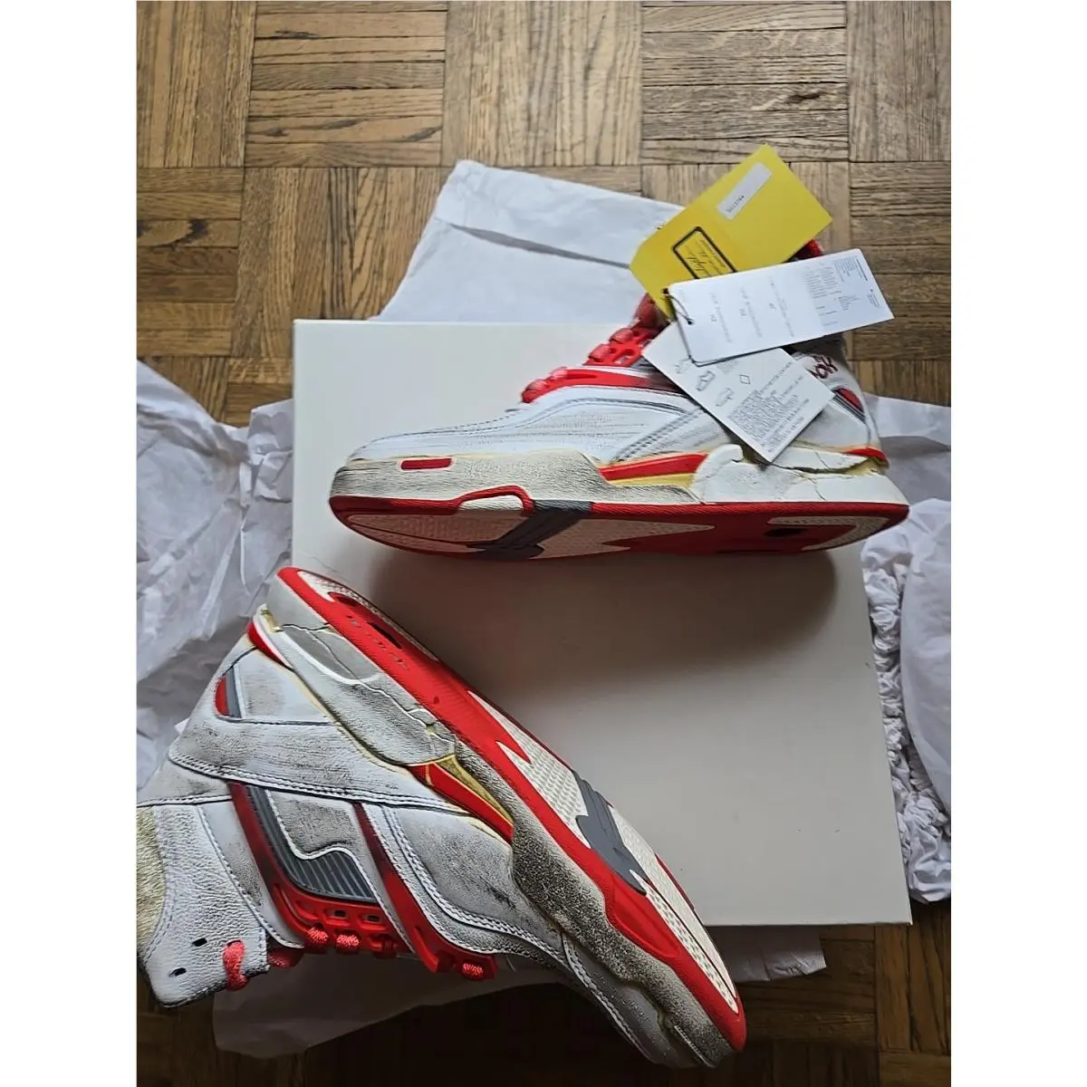 Reebok shoes - Reebok Pump TZ - Pump - FZ5736 - Red 2