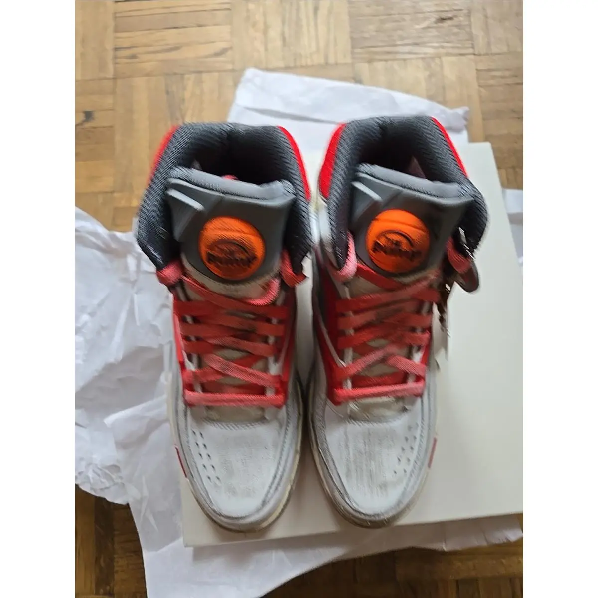 Reebok shoes - Reebok Pump TZ - Pump - FZ5736 - Red 3