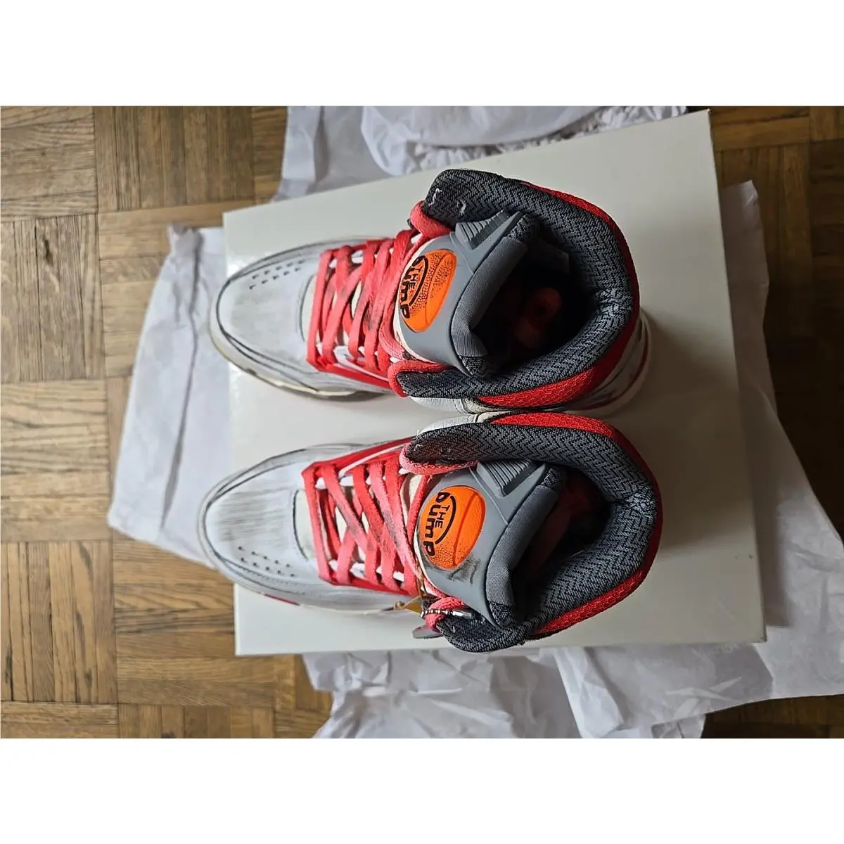 Reebok shoes - Reebok Pump TZ - Pump - FZ5736 - Red 4