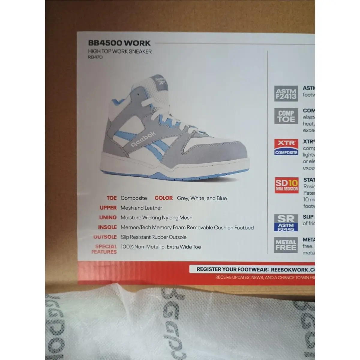 Reebok shoes - Reebok BB4500 High - High - RB470 - Multicolor 9