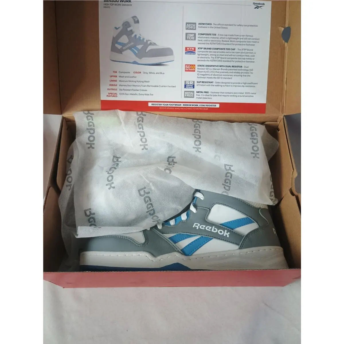 Reebok shoes - Reebok BB4500 High - High - RB470 - Multicolor 7