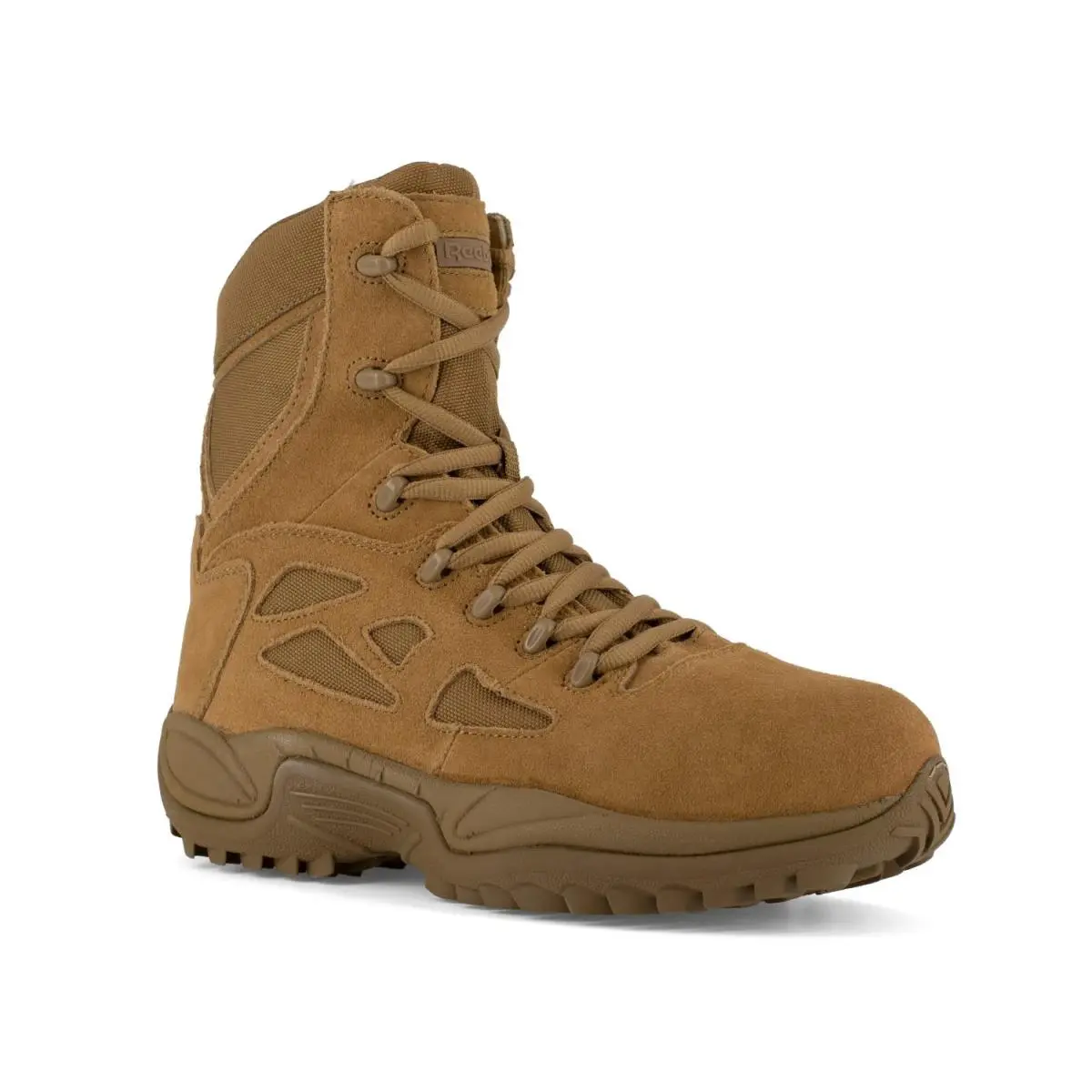 Reebok Duty Men`s Rapid Response Tactical Comp Toe 8 Boot Coyote - 11 Medium