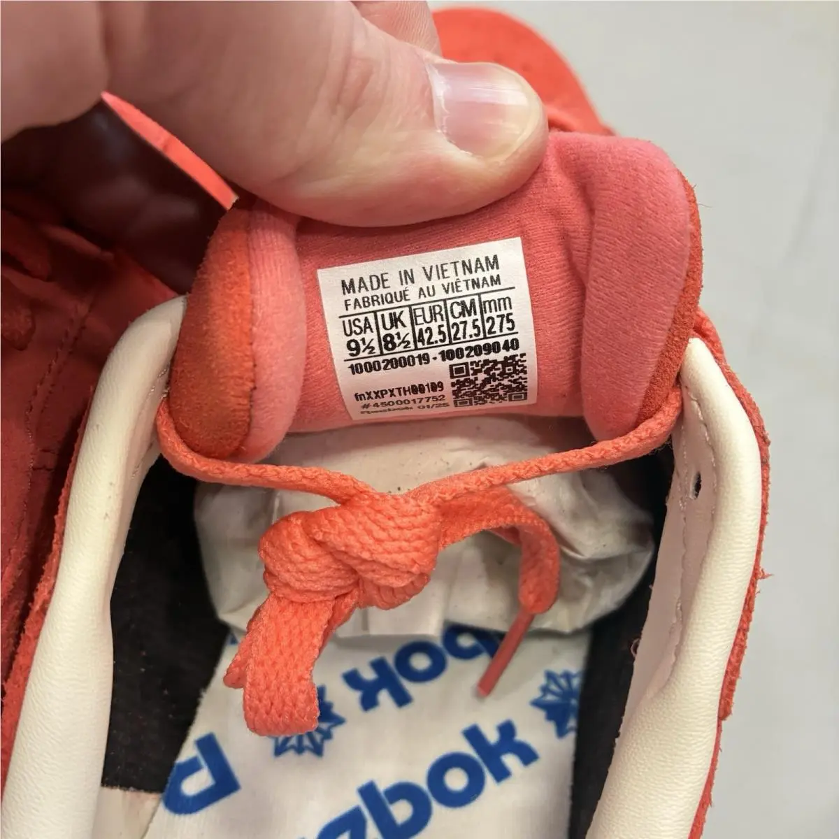 Reebok shoes - Reebok Club C Grounds - Club Grounds - 100209040 - Orange 8