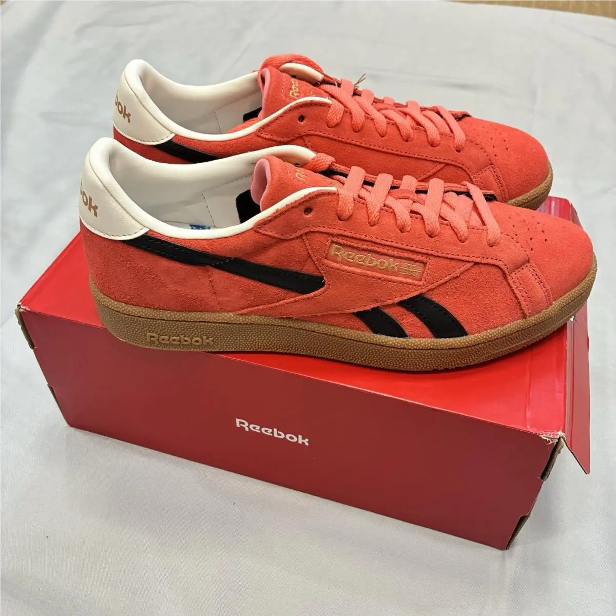 Reebok shoes - Reebok Club C Grounds - Club Grounds - 100209040 - Orange 1
