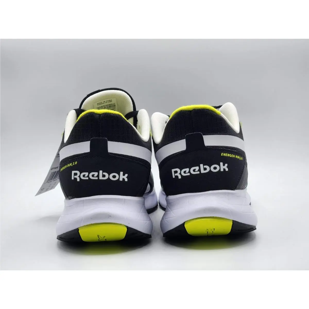Reebok shoes - Reebok Energen Run 2 - Energen Run - Black/White/Aciyel (UPC: 195740058364) 3