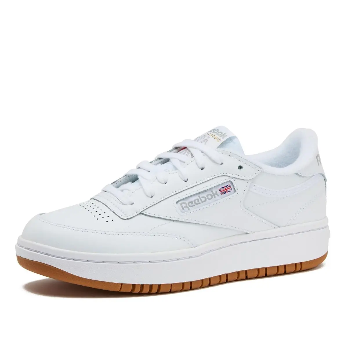 Reebok Womens Club C Double Revenge Platform Tennis Shoes For Women Fashion Womens