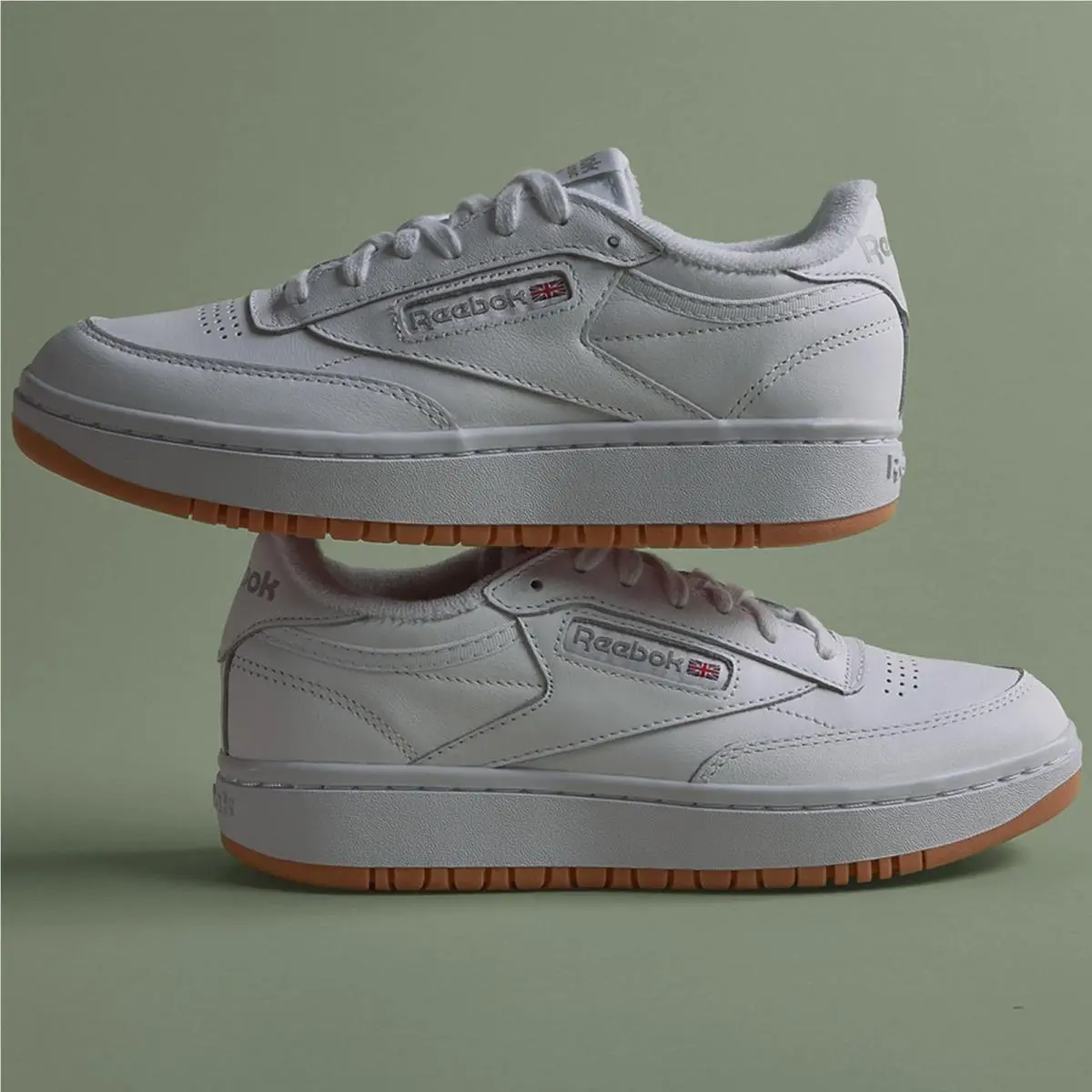 Reebok shoes - Ib457 - Ib457 - White/Reebok Gum 07/White (UPC: 193105891847) 5