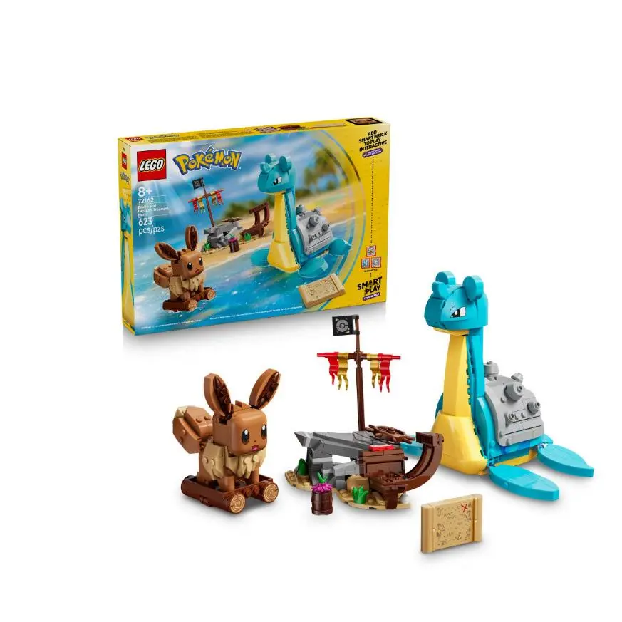 Lego Pokémon Smart Play: Eevee and Lapras`s Treasure Hunt